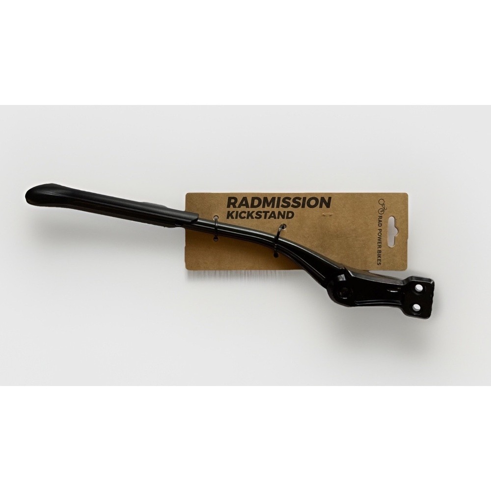 New Rad Power Bikes RadMission Kickstand Adjustable 2-Bolt Mount Hardware Black
